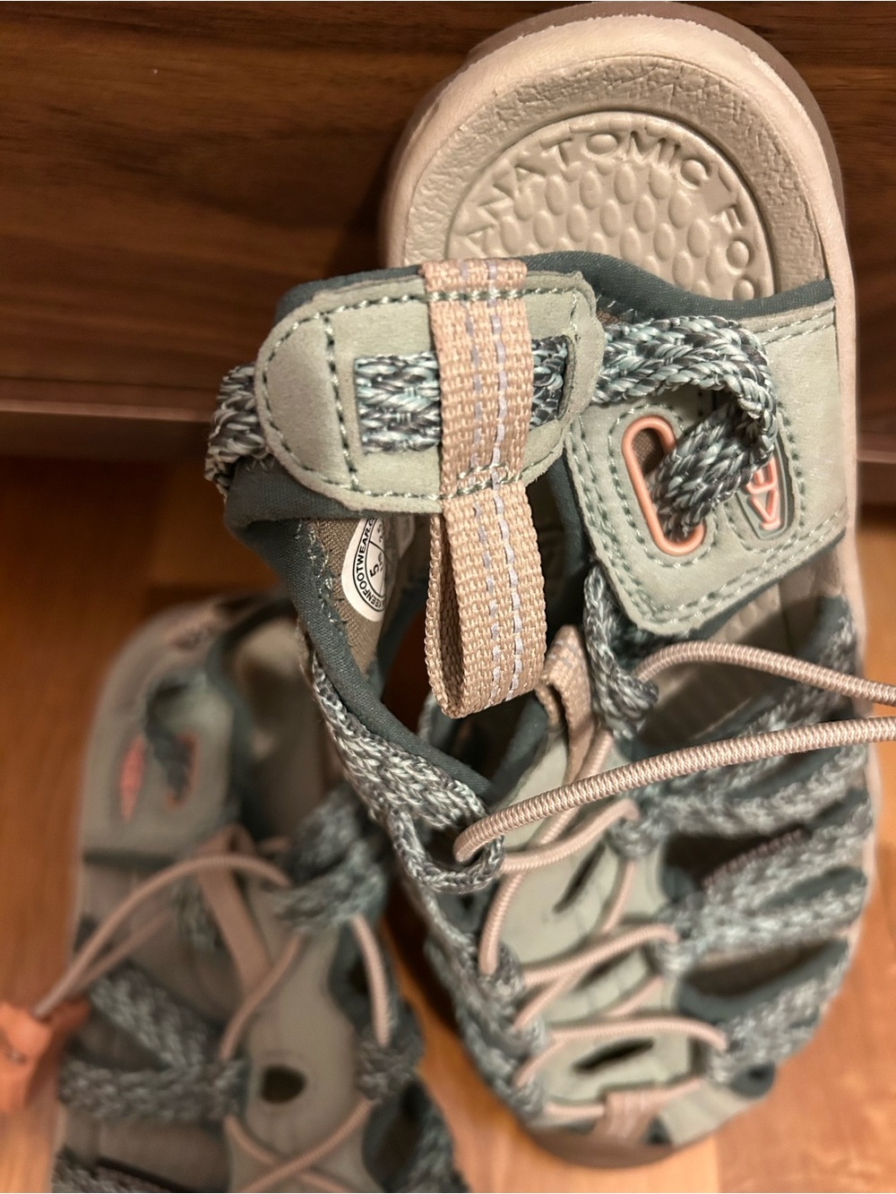 Women’s Keen Teal Blue and Taupe Outdoor Waterproof Sandals size 5 - Picture 13 of 13
